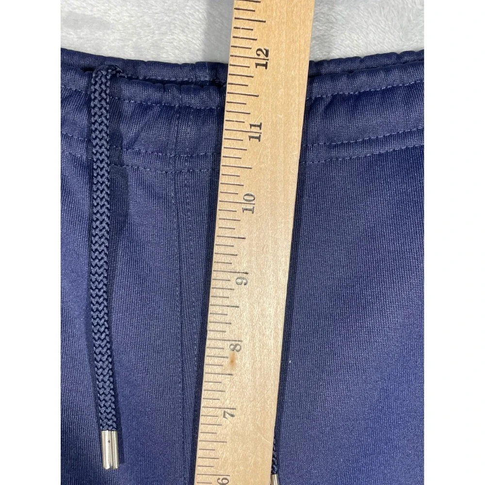 RLX Ralph Lauren Mens XL Navy Blue Red Side Stripe Track Pants Joggers Pony Logo